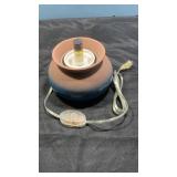 Gold Caynon Warmer, Oil tray and Lemon spearmint