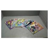 10 assorted comic books