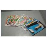 10 assorted comic books