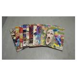 10 assorted comic books