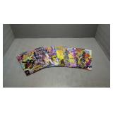 10 assorted comic books