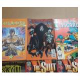 10 assorted comic books