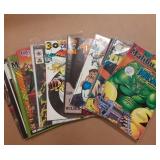 10 assorted comic books