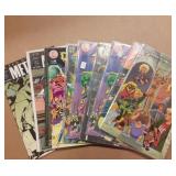 10 assorted comic books