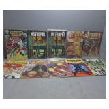 10 assorted comic books