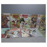 10 assorted comic books