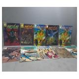 10 assorted comic books