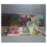 10 assorted comic books