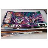 10 assorted comic books