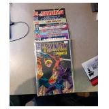 10 assorted comic books