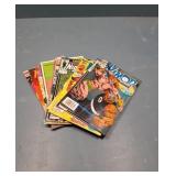 10 assorted comic books