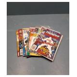 10 assorted comic books
