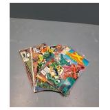 10 assorted comic books