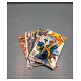 10 assorted comic books