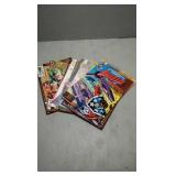 10 assorted comic books