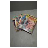 10 assorted comic books