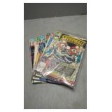 10 assorted comic books