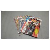 10 assorted comic books