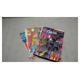 10 assorted comic books