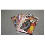 10 assorted comic books