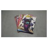 10 assorted comic books