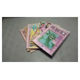 10 assorted comic books