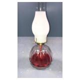 Kerosene lamp red oil