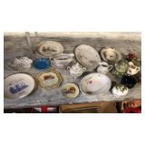 Plates,25 anniversary,birds more