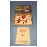 Vintage puzzle. Scrambled eggs.