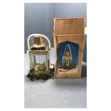 Metal coach candle lamp