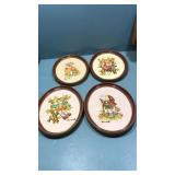 Vintage embroidered wall hangings 4