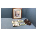 Wild birds hanging deco