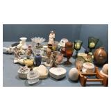 Knick knacks,birds candles lot