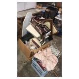 Bargain lot. Metal ,tote, ironing board stuff