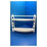 Metal wall hangings shelf 18 inch