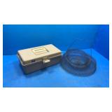 Fishing basket and tackle box