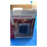 Ceramic heater fan  new