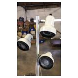 White floor lamp 3 lights