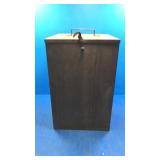 12x12x18 metal box hinged box