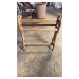 Wood quilt rack hearts