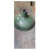 Green porcelain light