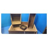Wooden boxes