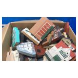 Box of wood deco houses,buildings