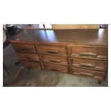 9 drawer dresser with mirror mcm