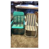 4 folding lawn chairs