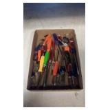 Lot of screw drivers
