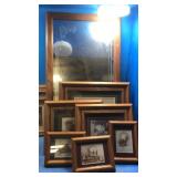 Wall hangings. Mirror,6 pictures