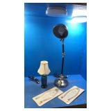 Adjustable lamp,blue lamp.  Light parts