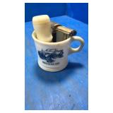 Mercedes 1927 shaving mug and contents Surrey