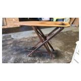 Wood ironing board